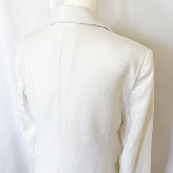 Abercrombie & Fitch Linen Blend Blazer M - Picture 5 of 12